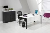 QZW160L - Wingbureau Q-Bic Black 160x120cm links